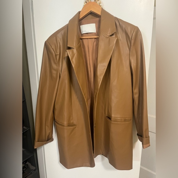 Leather Blazer - Picture 1 of 2